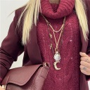 maglione collo ad anello tracy